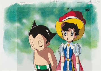 セル画「永遠のアトム 手塚治虫物語」より Animation cel from